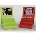 candy color acrylic photo frame picture display rack